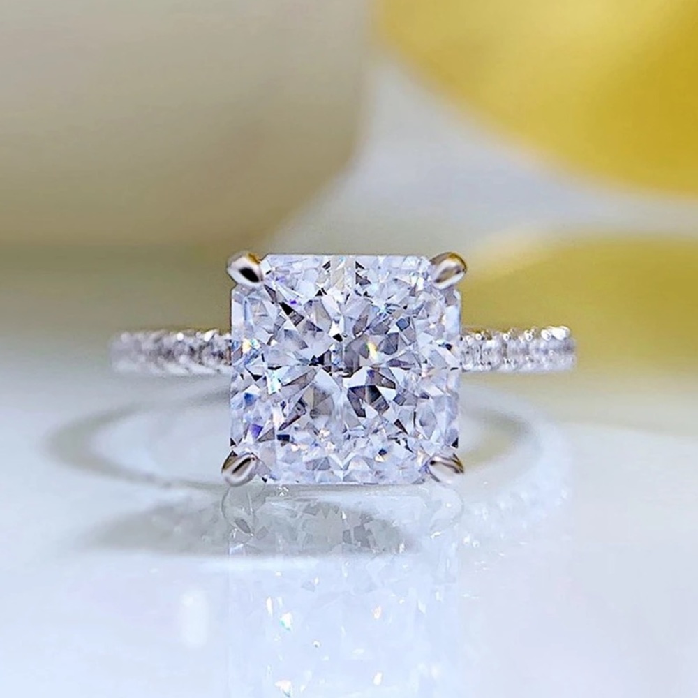 2ct Radiant Cut Ring
